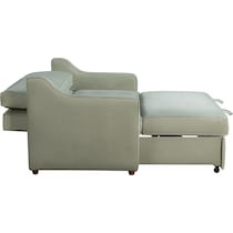 serta green convertible loveseat   