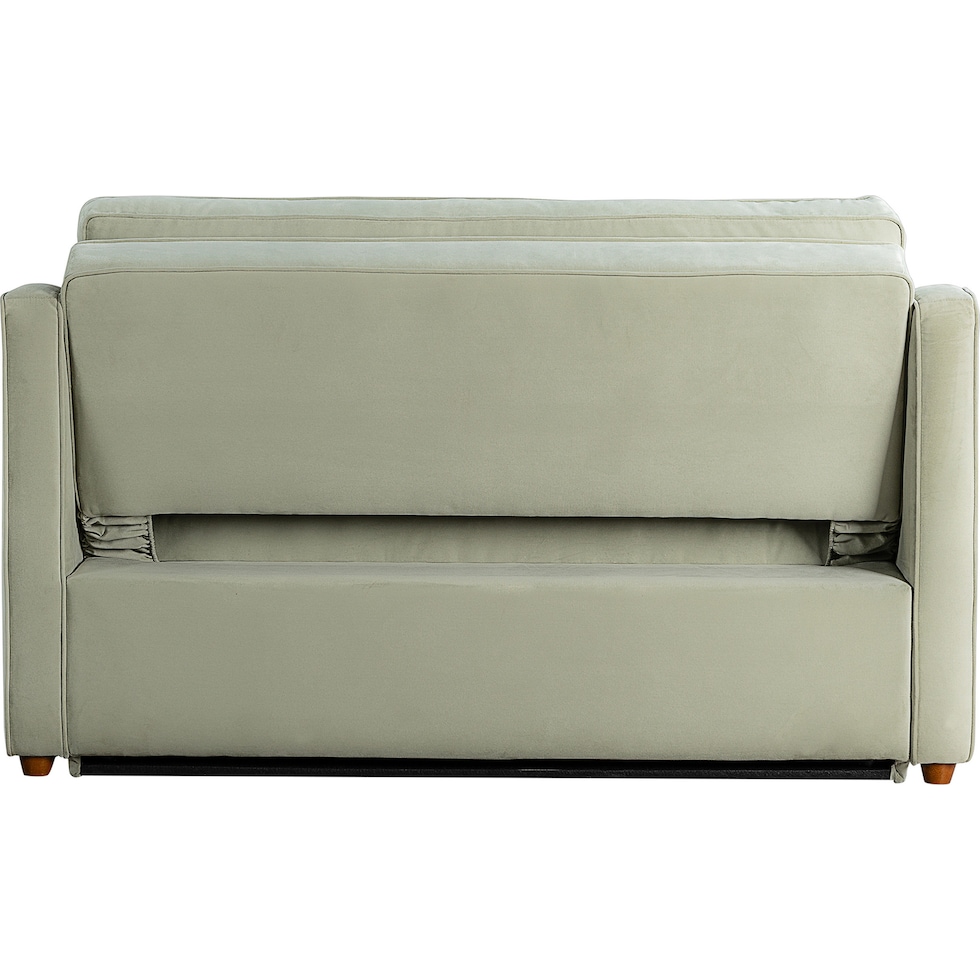 serta green convertible loveseat   