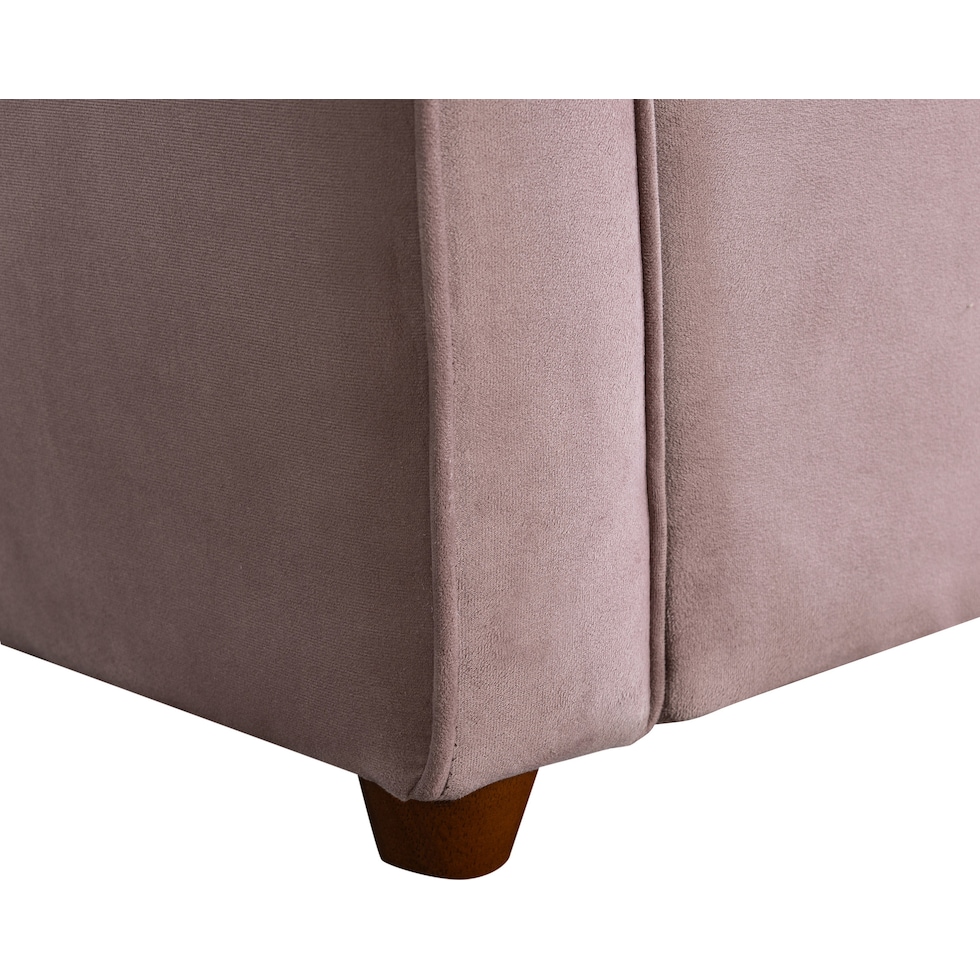 serta pink convertible loveseat   