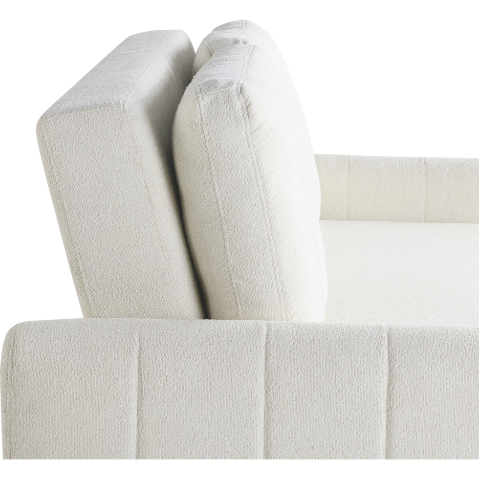 serta white convertible loveseat   