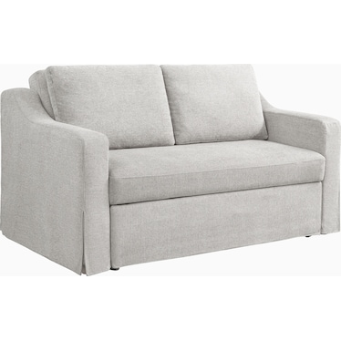 Serta Diana Convertible Loveseat - Linen