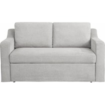 serta white convertible loveseat   