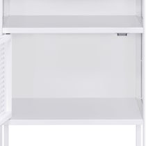 seward white nightstand   