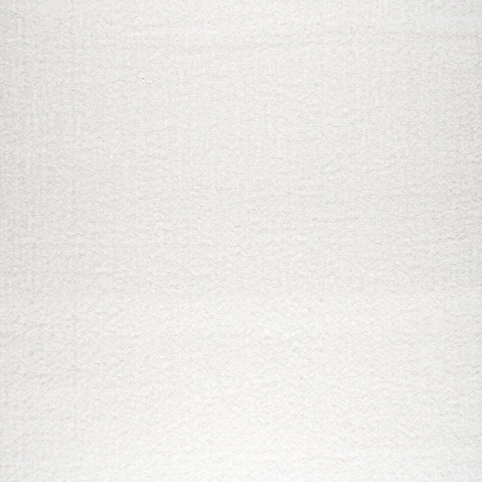 shag white area rug  x    