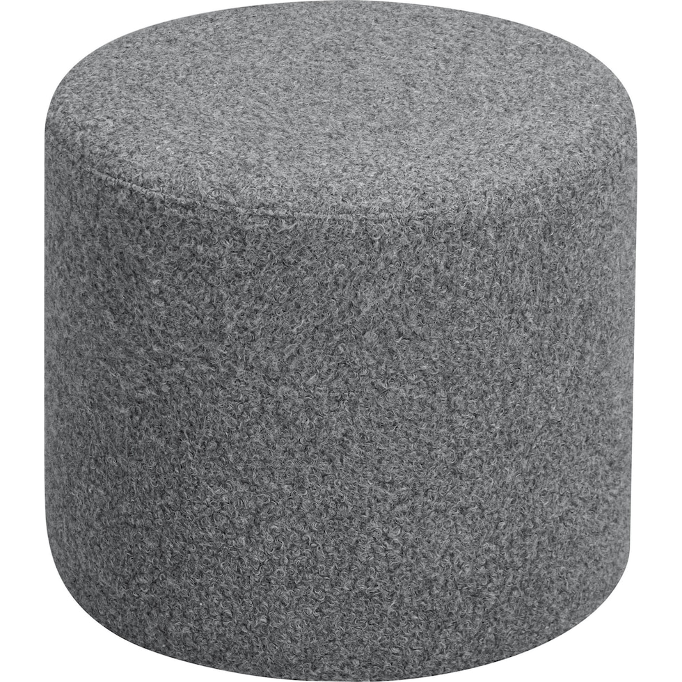 shamea gray ottoman   