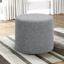 shamea gray ottoman   