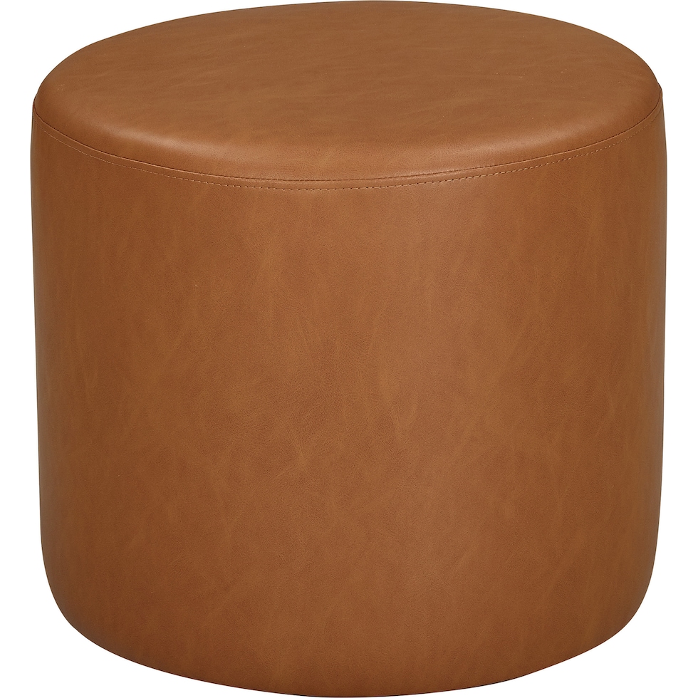 shamea light brown ottoman   