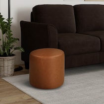 shamea light brown ottoman   