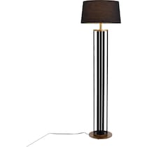 shania black floor lamp   