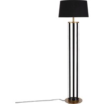 shania black floor lamp   