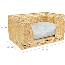 shania light brown pet furniture   