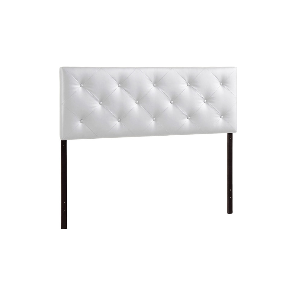 sharley white full headboard   