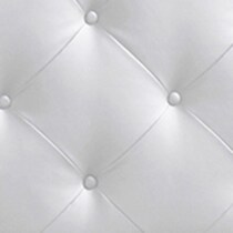 sharley white twin headboard   