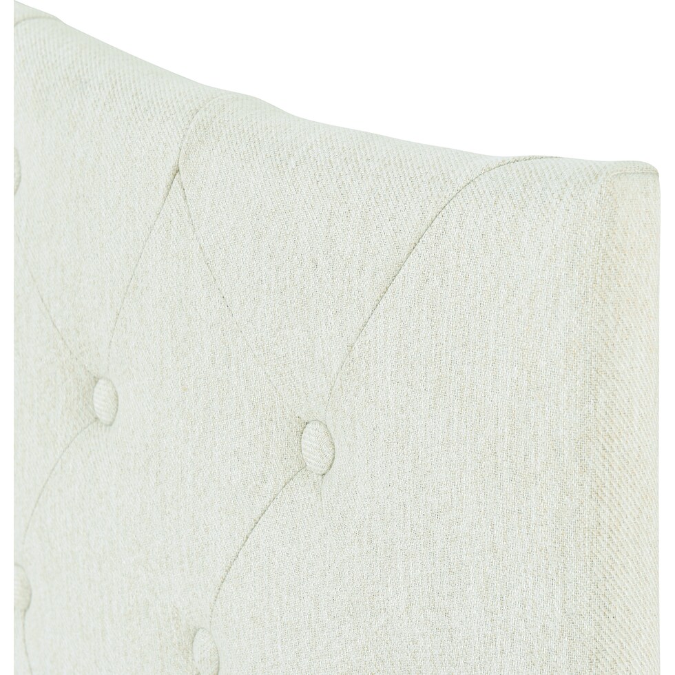 sharma light brown king headboard   