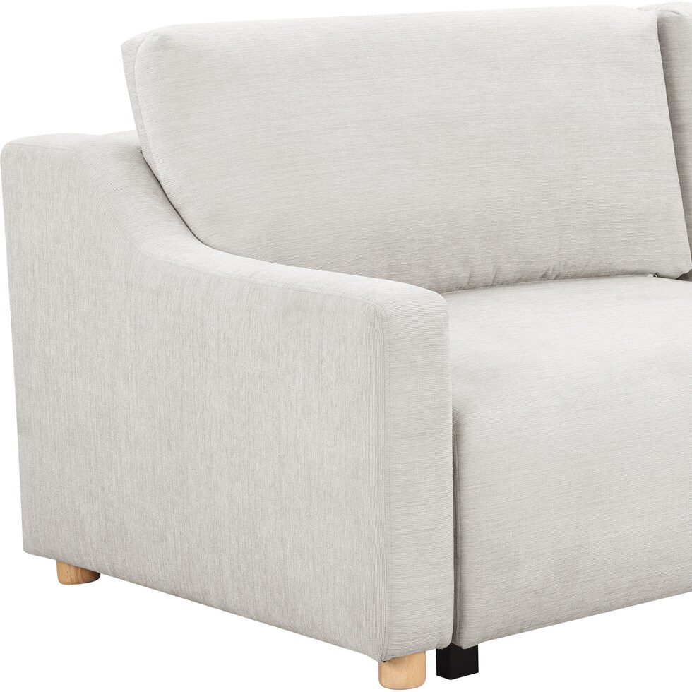 sharma white sofa bed   