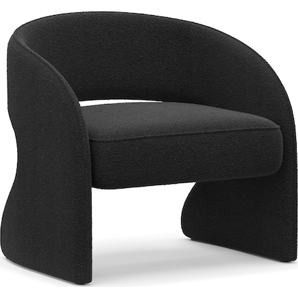 Shay Accent Chair - Obsidian