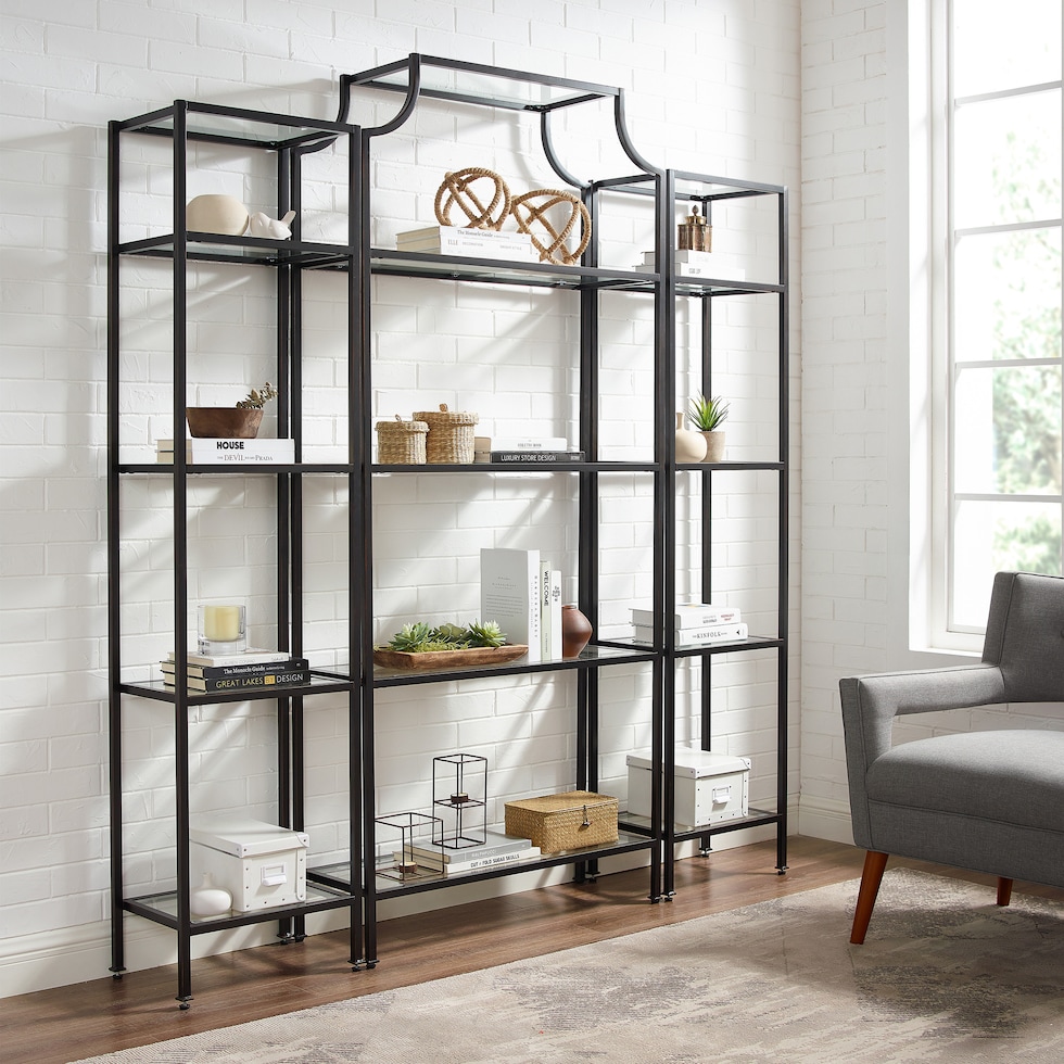 shea black etagere   