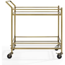 shea gold bar cart   