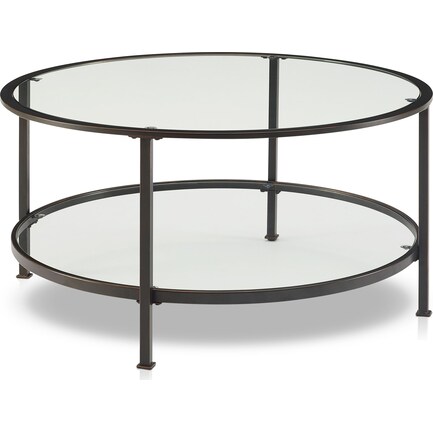 Shea Coffee Table - Bronze