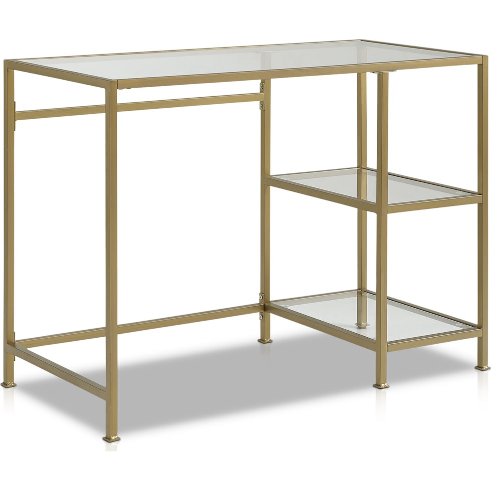 shea gold desk   