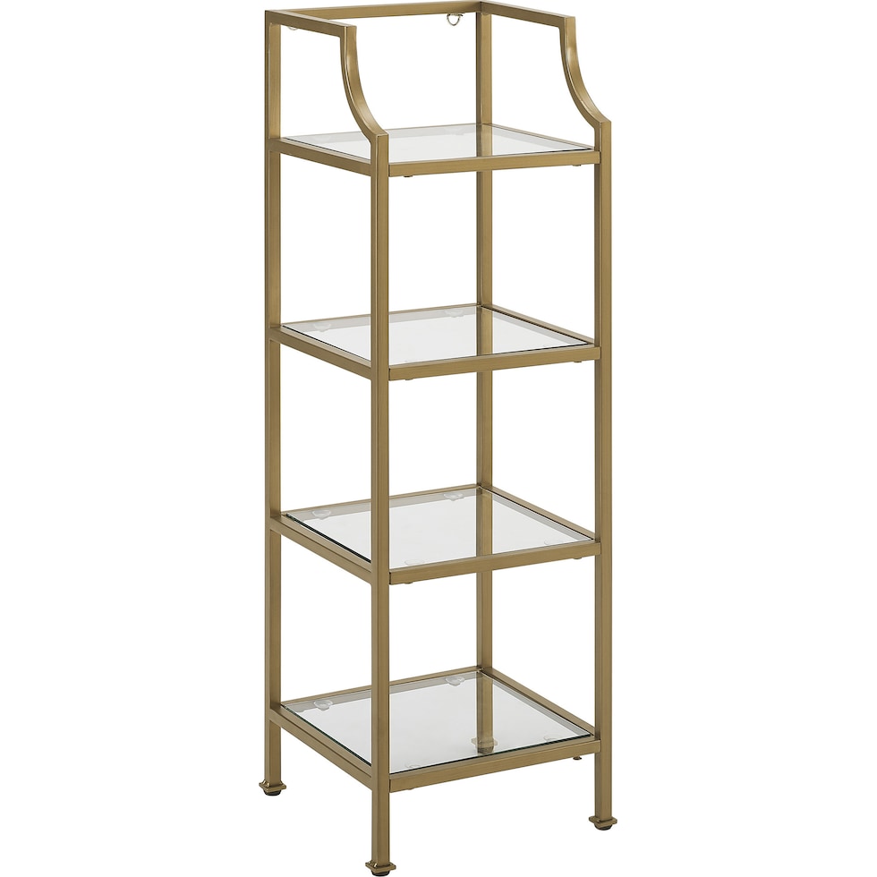 shea gold etagere   