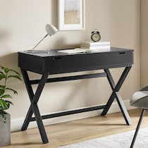 shelby black desk   