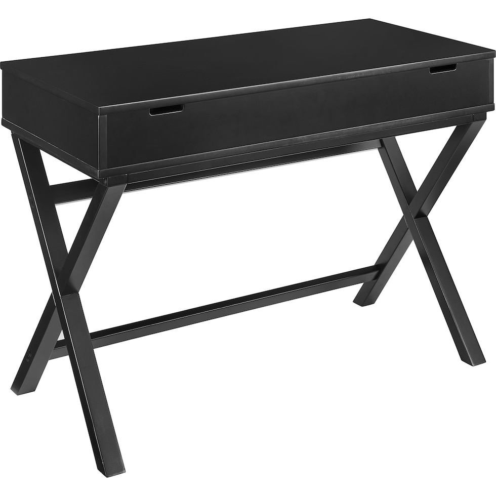 shelby black desk   