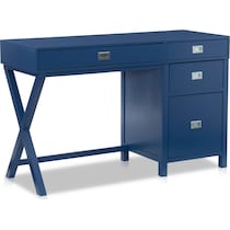 shelby blue desk   