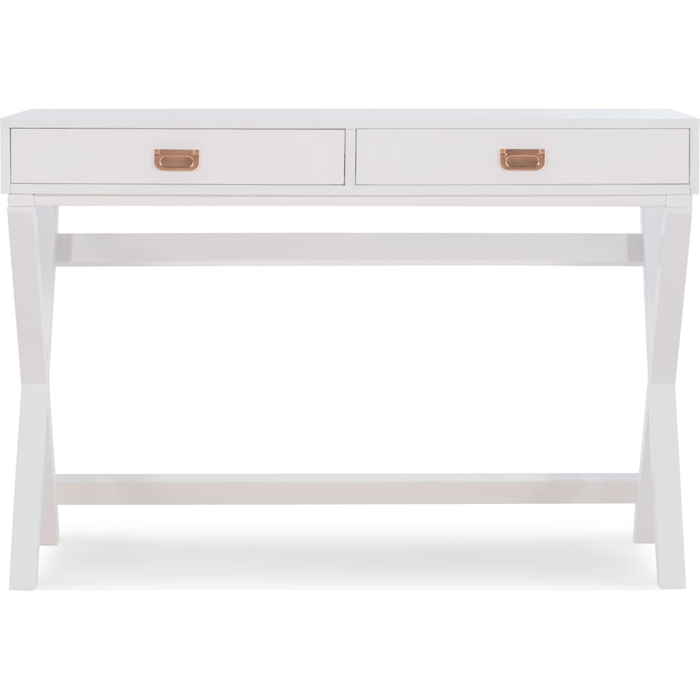 shelby white desk   