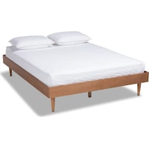 sheniah dark brown full bed   