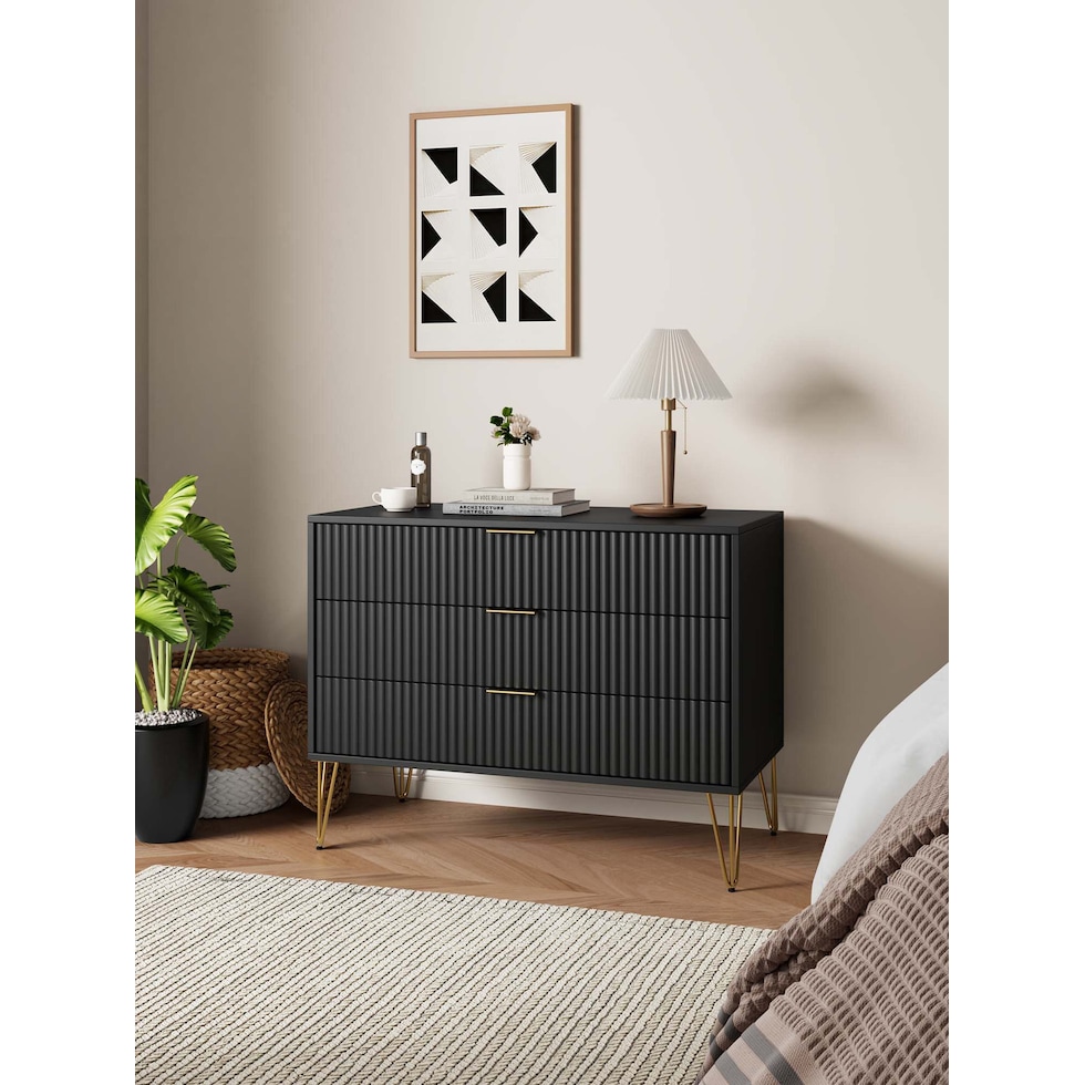 sheridan black dresser   