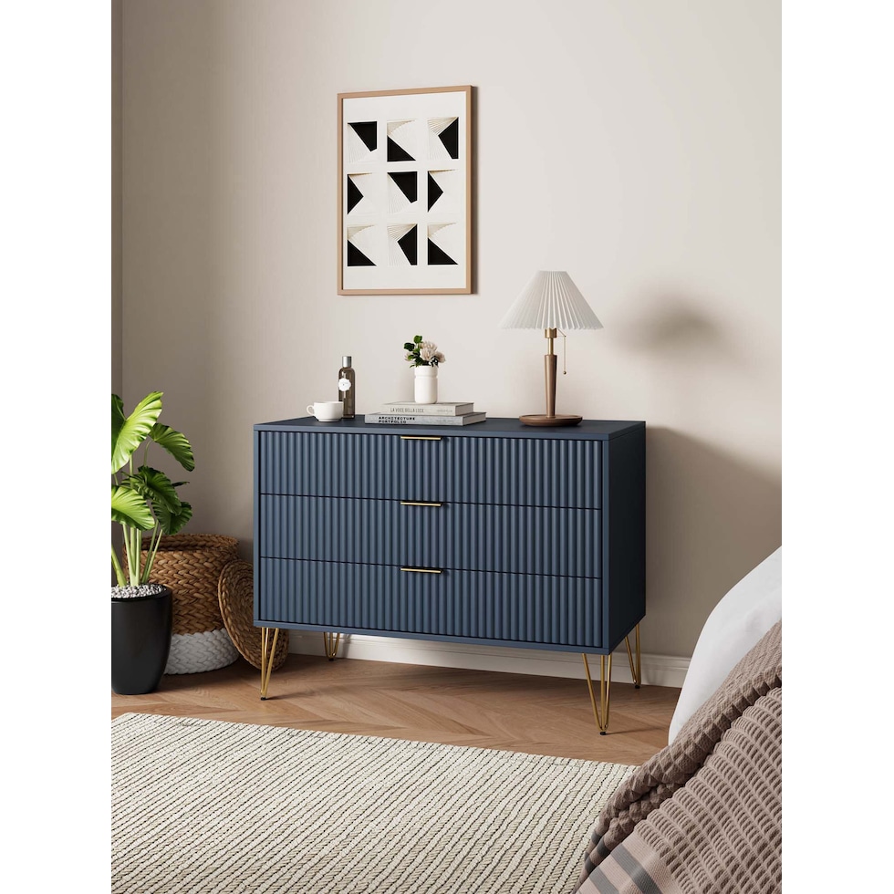 sheridan blue dresser   