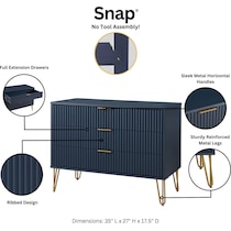 sheridan blue dresser   