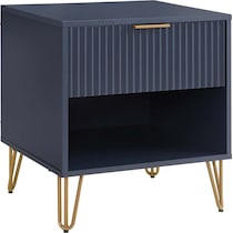 sheridan blue nightstand   