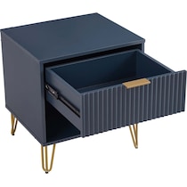 sheridan blue nightstand   