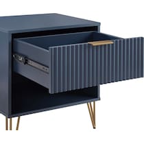 sheridan blue nightstand   