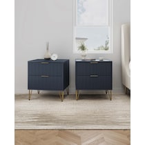 sheridan blue nightstand   