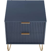 sheridan blue nightstand   