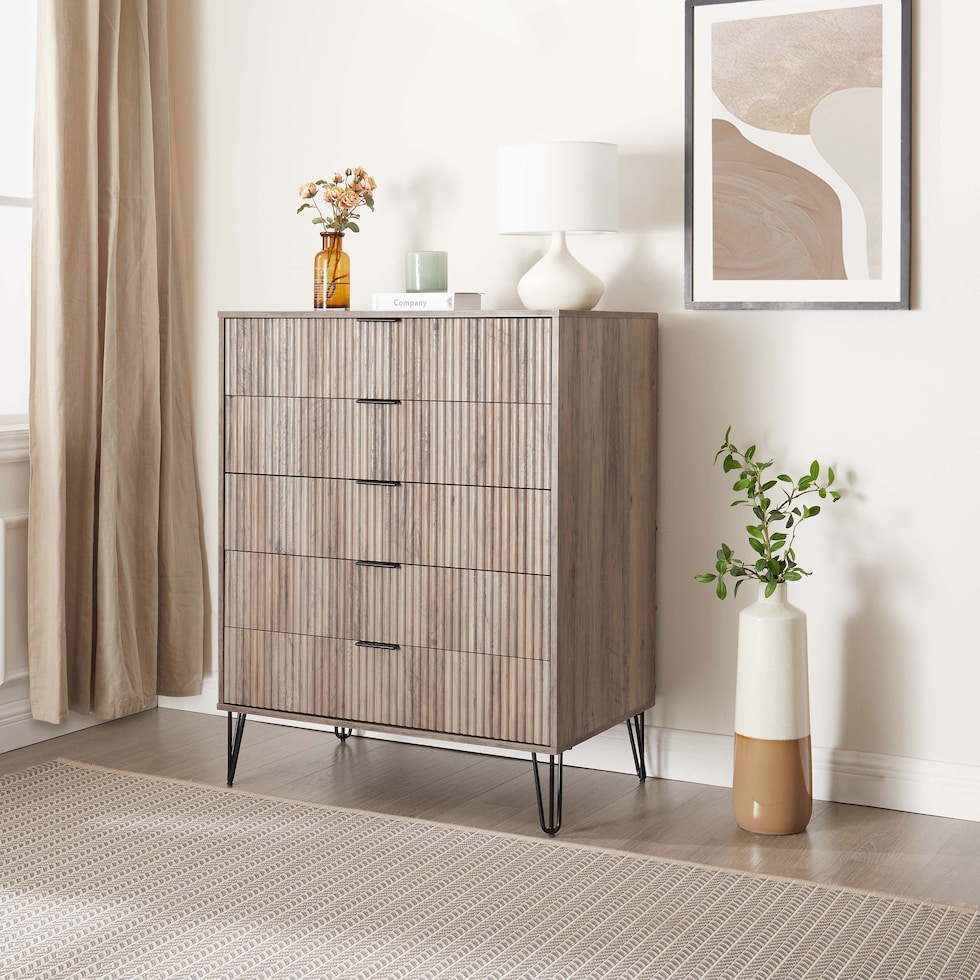 sheridan gray chest   