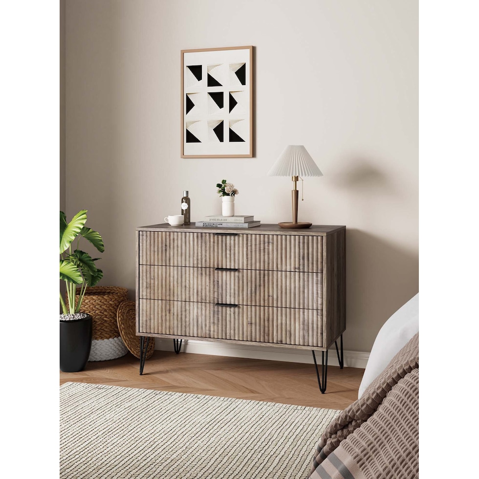 sheridan gray dresser   