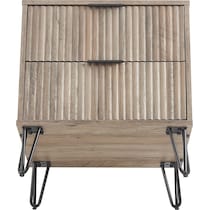 sheridan gray nightstand   