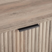 sheridan gray nightstand   