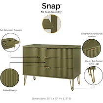 sheridan green dresser   