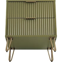 sheridan green nightstand   