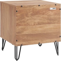 sheridan light brown nightstand   