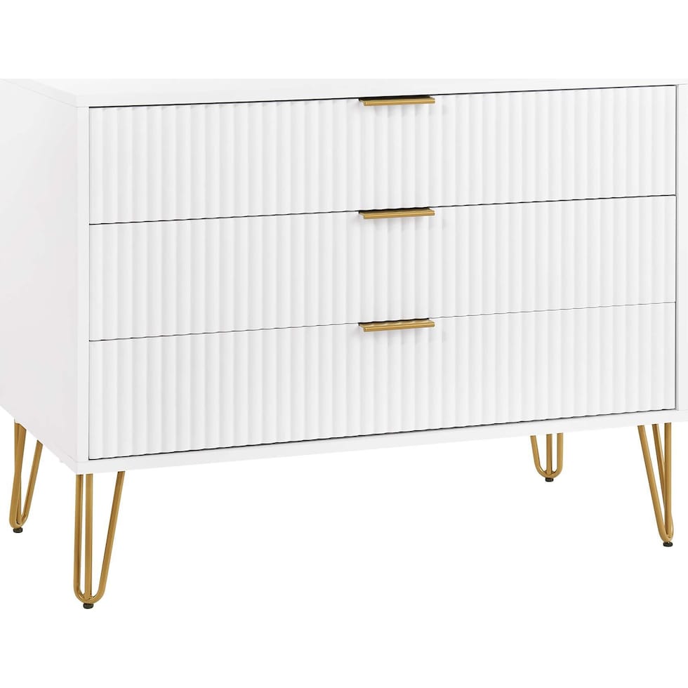 sheridan white dresser   