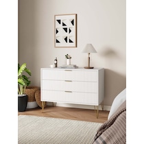 sheridan white dresser   