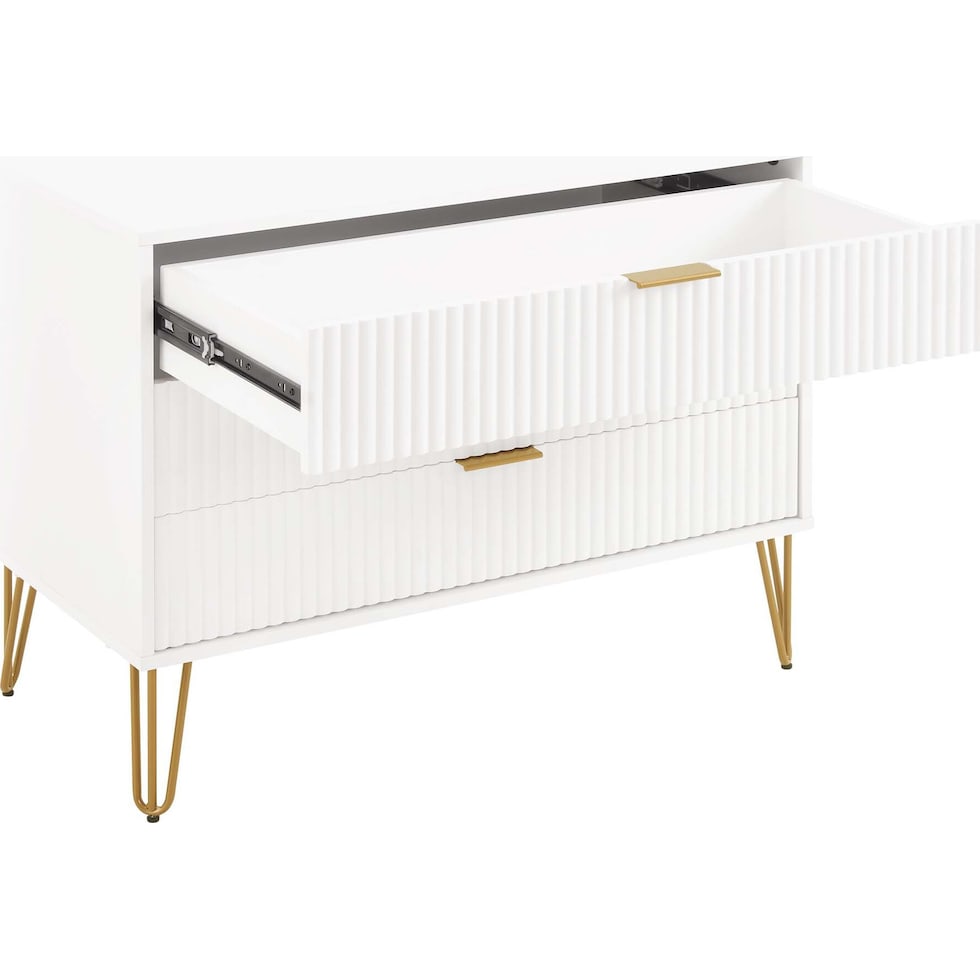 sheridan white dresser   