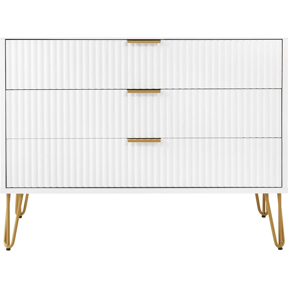 sheridan white dresser   
