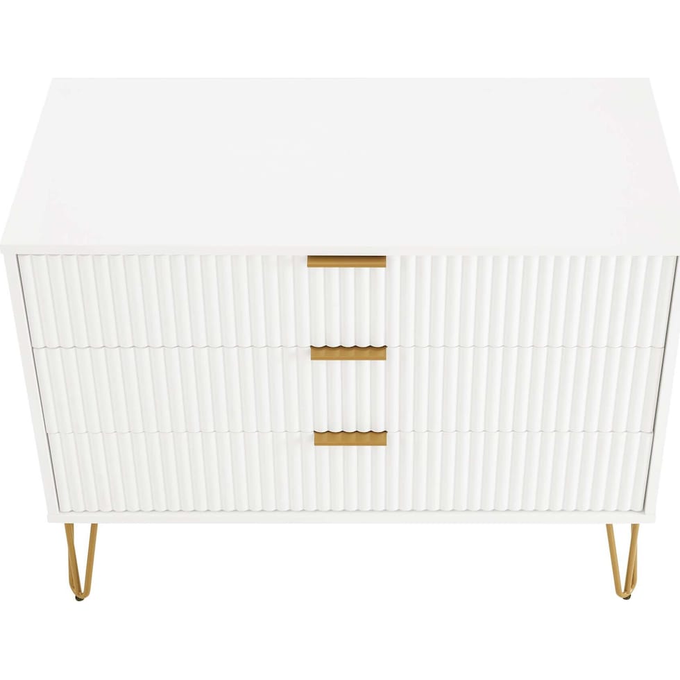 sheridan white dresser   
